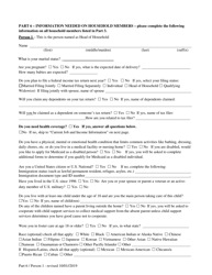 Mississippi Application for Health Benefits (Medicaid, Chip, Help Paying Costs for Health Insurance Coverage) - Mississippi, Page 4