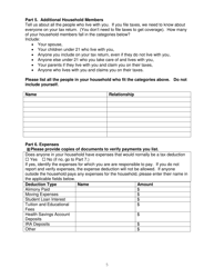Application for Plan First Medicaid Family Planning Program - Montana, Page 5