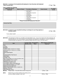 Form DPHHS-HCS-250 Application for Assistance - Montana, Page 10