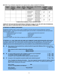 Form DPHHS-HCS-250 Application for Assistance - Montana, Page 11