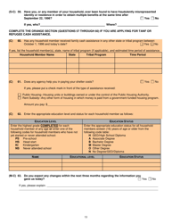 Form DPHHS-HCS-250 Application for Assistance - Montana, Page 14