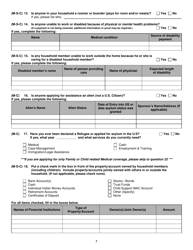 Form DPHHS-HCS-250 Application for Assistance - Montana, Page 6