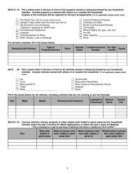 Form DPHHS-HCS-250 Application for Assistance - Montana, Page 7