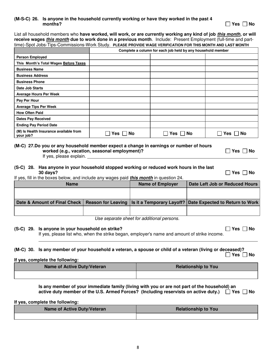 Form DPHHS-HCS-250 - Fill Out, Sign Online and Download Fillable PDF ...