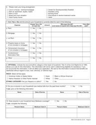 Form MILTC-64 Application for Nebraska Medicaid for Aged and Disabled - Nebraska, Page 2