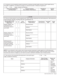 Form MILTC-64 Application for Nebraska Medicaid for Aged and Disabled - Nebraska, Page 3