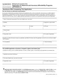 Form MILTC-53 Application for Medicaid and Insurance Affordability Programs (Financial Assistance) - Nebraska, Page 12