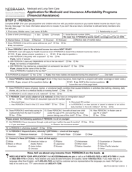 Form MILTC-53 Application for Medicaid and Insurance Affordability Programs (Financial Assistance) - Nebraska, Page 5