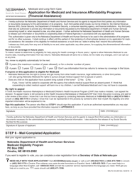 Form MILTC-53 Application for Medicaid and Insurance Affordability Programs (Financial Assistance) - Nebraska, Page 8