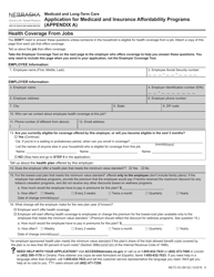 Form MILTC-53 Application for Medicaid and Insurance Affordability Programs (Financial Assistance) - Nebraska, Page 9