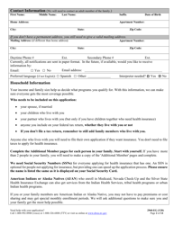 Form 2960-EG Application for Health Insurance - Nevada, Page 2