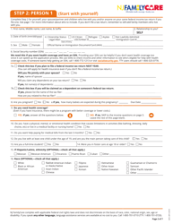 Form NJFC-APP-E Application for Health Coverage &amp; Help Paying Costs - New Jersey, Page 3