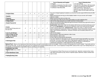 Form HSD100 Application for Assistance - New Mexico, Page 18