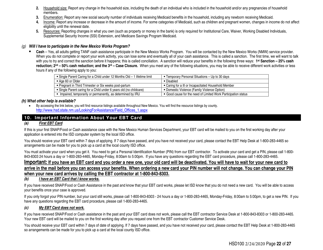 Form HSD100 Application for Assistance - New Mexico, Page 22