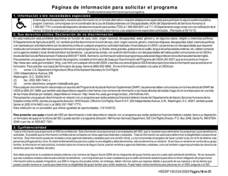 Formulario HSDSP100 Solicitud De Asistencia - New Mexico (Spanish), Page 18