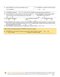Form DMA-5200 Application for Health Coverage &amp; Help Paying Costs - North Carolina, Page 12