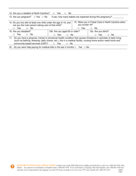 Form DMA-5200 Application for Health Coverage &amp; Help Paying Costs - North Carolina, Page 4