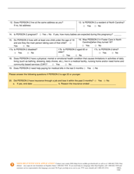 Form DMA-5200 Application for Health Coverage &amp; Help Paying Costs - North Carolina, Page 8