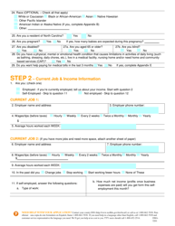Form DMA-5201 Application for Health Coverage &amp; Help Paying Costs (Short Form) - North Carolina, Page 3