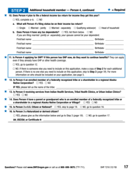 Form OHP7210 Application for Oregon Health Plan Benefits - Oregon, Page 17