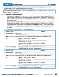 Form OHP7210 Application for Oregon Health Plan Benefits - Oregon, Page 19