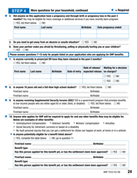 Form OHP7210 Application for Oregon Health Plan Benefits - Oregon, Page 24