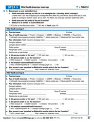 Form OHP7210 Application for Oregon Health Plan Benefits - Oregon, Page 27