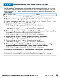 Form OHP7210 Application for Oregon Health Plan Benefits - Oregon, Page 29