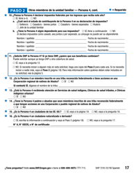 Formulario OHP7210 Solicitud De Beneficios Del Plan De Salud De Oregon - Oregon (Spanish), Page 17