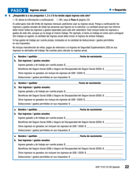 Formulario OHP7210 Solicitud De Beneficios Del Plan De Salud De Oregon - Oregon (Spanish), Page 22
