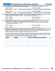 Formulario OHP7210 Solicitud De Beneficios Del Plan De Salud De Oregon - Oregon (Spanish), Page 25