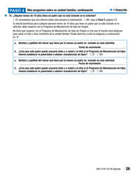 Formulario OHP7210 Solicitud De Beneficios Del Plan De Salud De Oregon - Oregon (Spanish), Page 26