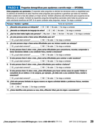 Formulario OHP7210 Solicitud De Beneficios Del Plan De Salud De Oregon - Oregon (Spanish), Page 29