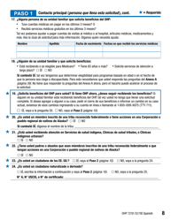 Formulario OHP7210 Solicitud De Beneficios Del Plan De Salud De Oregon - Oregon (Spanish), Page 8
