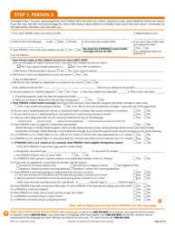 DHHS Form 3400 Application for Medicaid and Affordable Health Coverage - South Carolina, Page 10