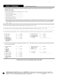Solicitud De Cobertura De Seguro Medico Y Ayuda Para Pagar Los Costos - Tennessee (Spanish), Page 7