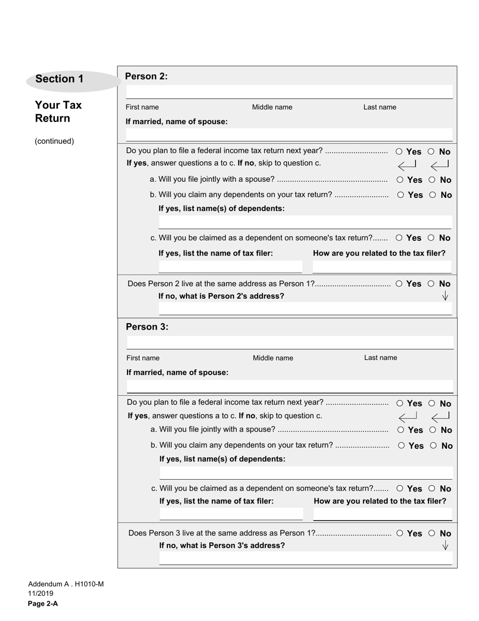 Form H1010 Food Benefits (Snap), Healthcare (Medicaid and Chip), or Cash Help for Families (TANF) Application - Texas, Page 25