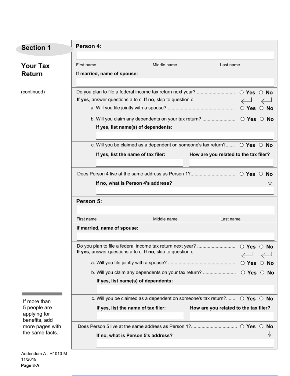 Form H1010 Food Benefits (Snap), Healthcare (Medicaid and Chip), or Cash Help for Families (TANF) Application - Texas, Page 26