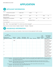 Form DOH61MED Application - Utah, Page 3