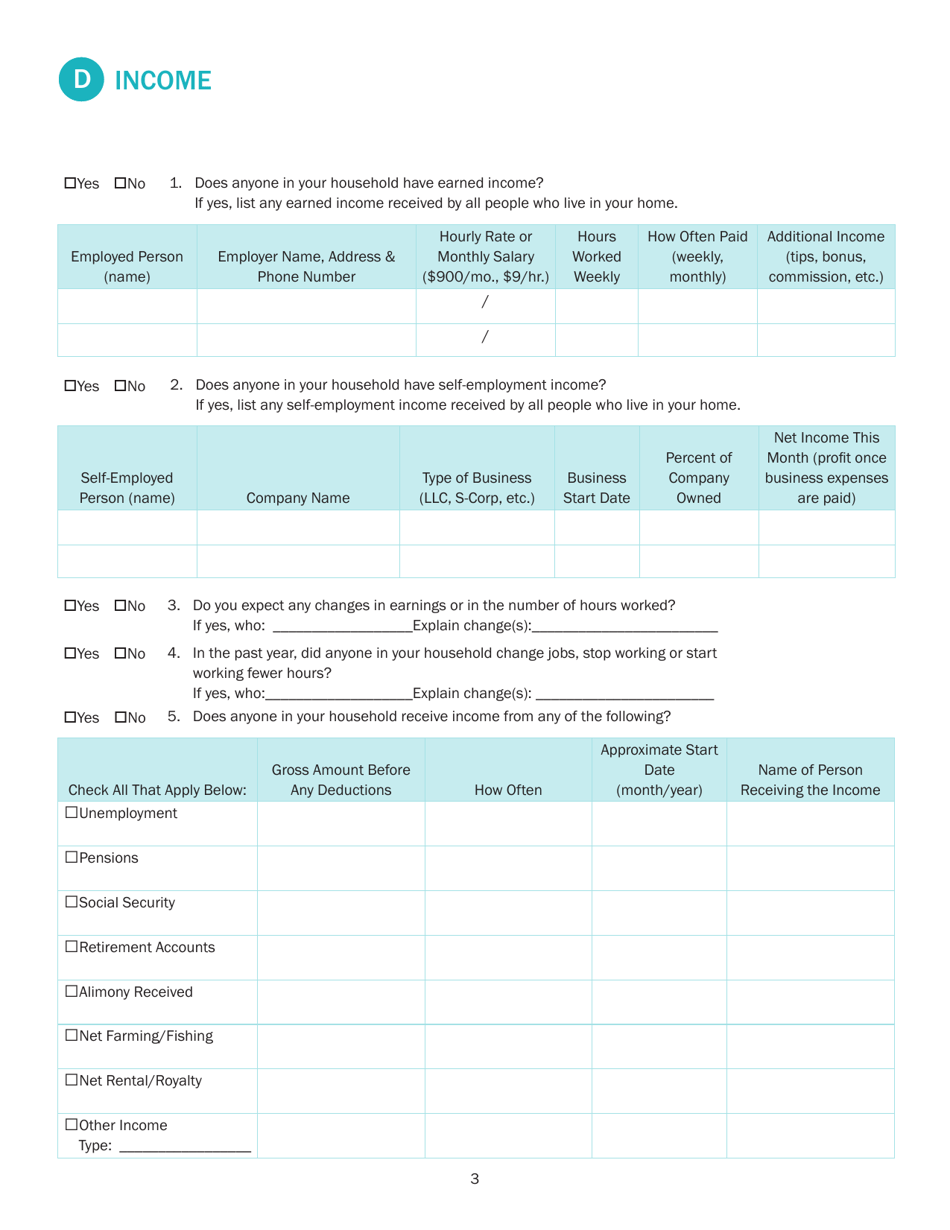 Form DOH61MED Application - Utah, Page 5