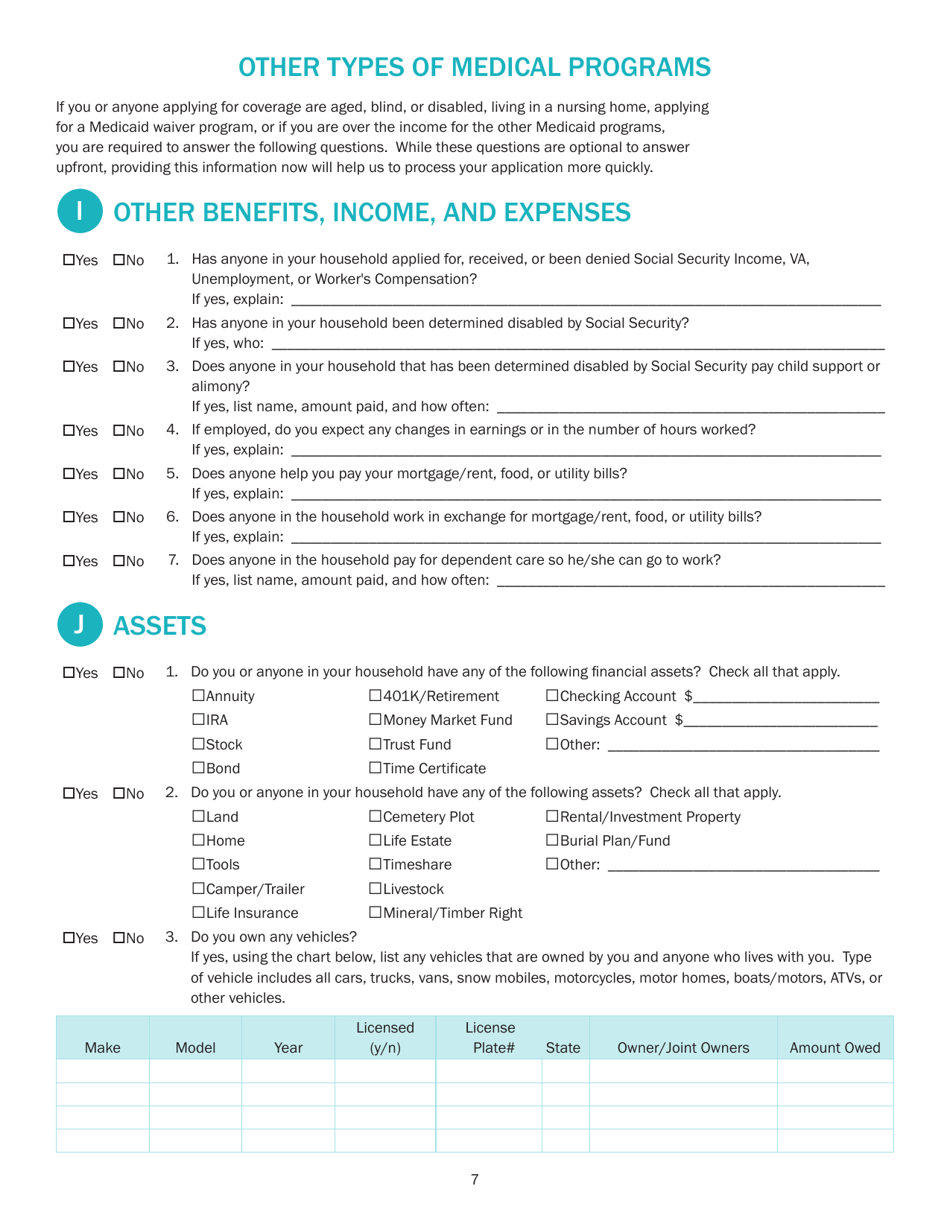 Form DOH61MED Application - Utah, Page 9