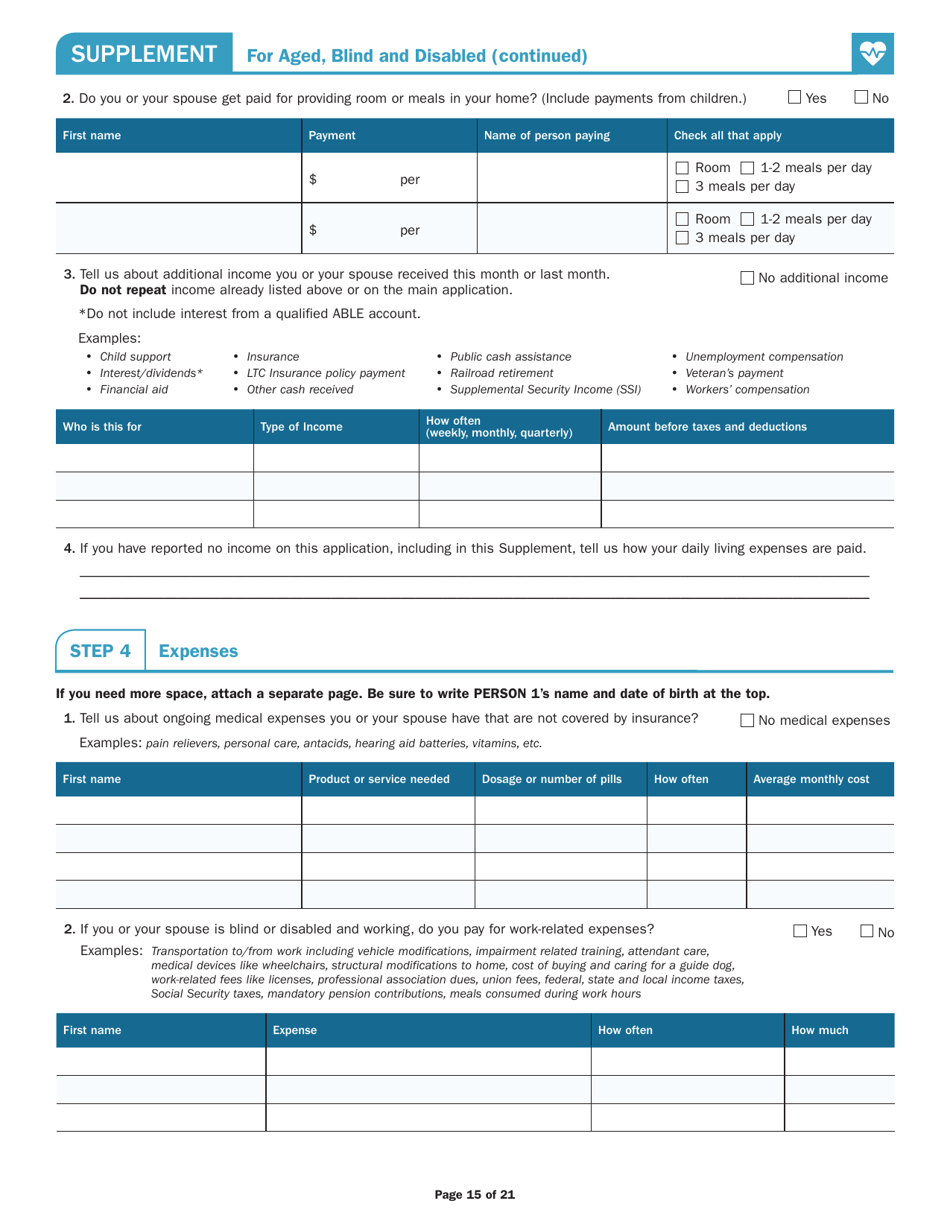 Form 205ALLMED Application for Health Coverage and Help Paying Costs - Vermont, Page 18