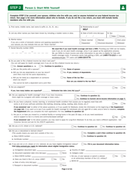 Form 205ALLMED Application for Health Coverage and Help Paying Costs - Vermont, Page 5