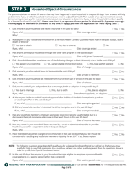 Form 205INFA Application for Health Coverage - Vermont, Page 5