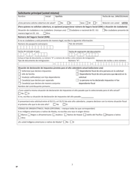 Formulario HCA18-001P SP Solicitud De Cobertura De Cuidado De La Salud - Washington (Spanish), Page 11