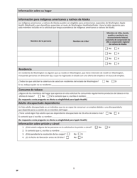 Formulario HCA18-001P SP Solicitud De Cobertura De Cuidado De La Salud - Washington (Spanish), Page 16