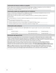 Formulario HCA18-001P SP Solicitud De Cobertura De Cuidado De La Salud - Washington (Spanish), Page 19
