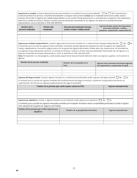 Formulario HCA18-001P SP Solicitud De Cobertura De Cuidado De La Salud - Washington (Spanish), Page 20