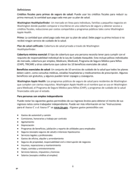 Formulario HCA18-001P SP Solicitud De Cobertura De Cuidado De La Salud - Washington (Spanish), Page 2
