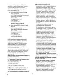 Formulario HCA18-001P SP Solicitud De Cobertura De Cuidado De La Salud - Washington (Spanish), Page 4